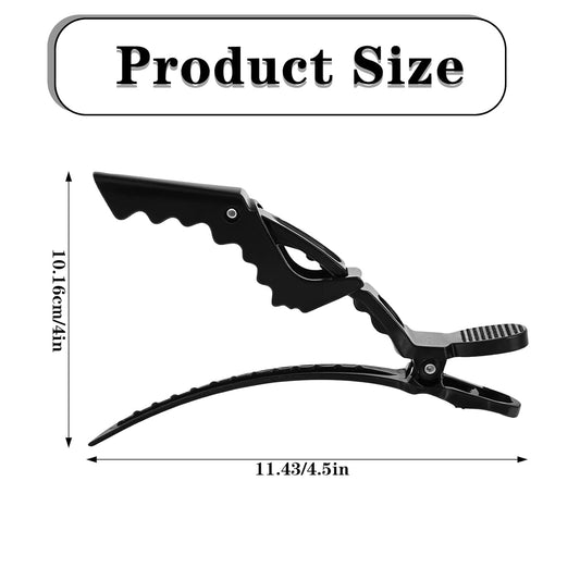 15Pcs Alligator Hair Clip for Styling Sectioning hair Cut for Thick Hair Professional Hair Salon Quality