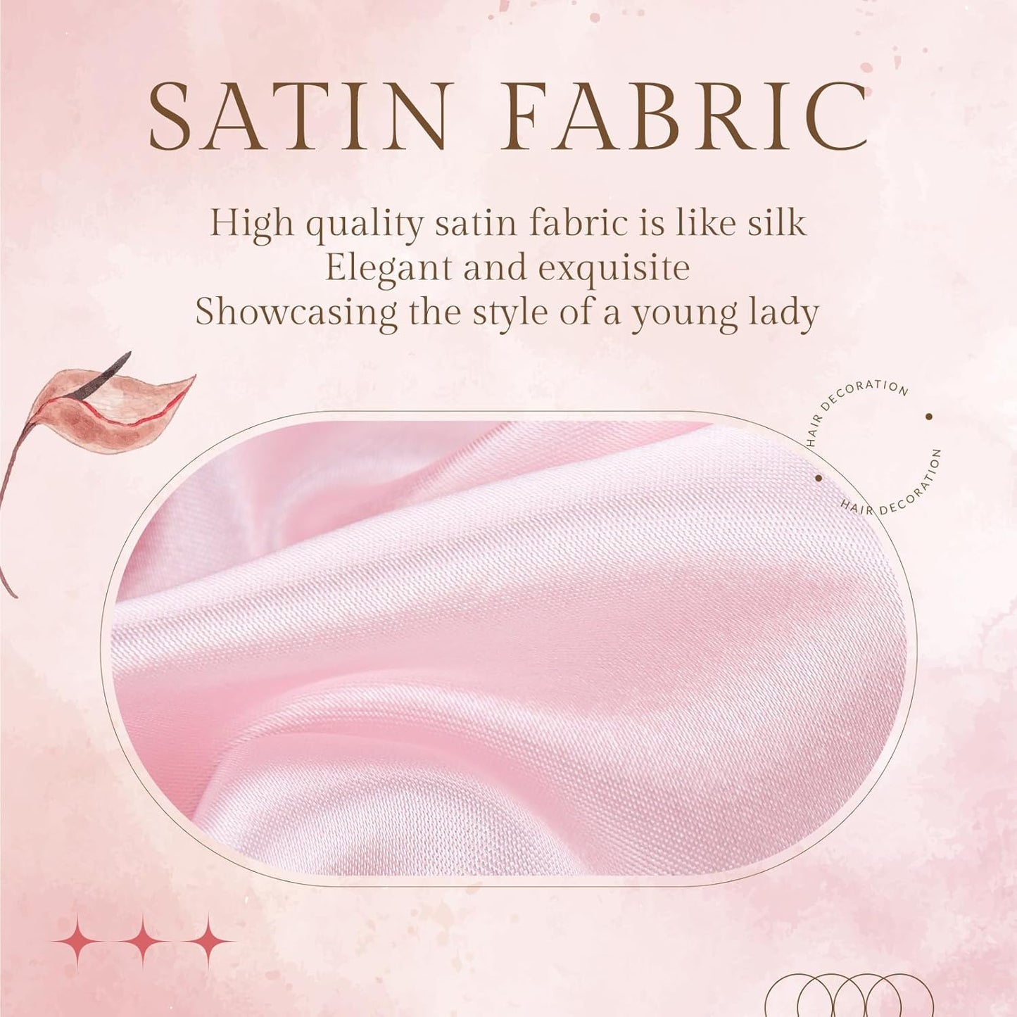 Hair Pink Oatmeal 2Pcs Bows for Women Alligator Hair Satin Silk Barrettes Coquette Bows Hair Accessories