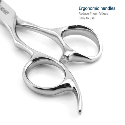 Hair Shears Left Hand Hair Cutting 6 Inch Scissors 