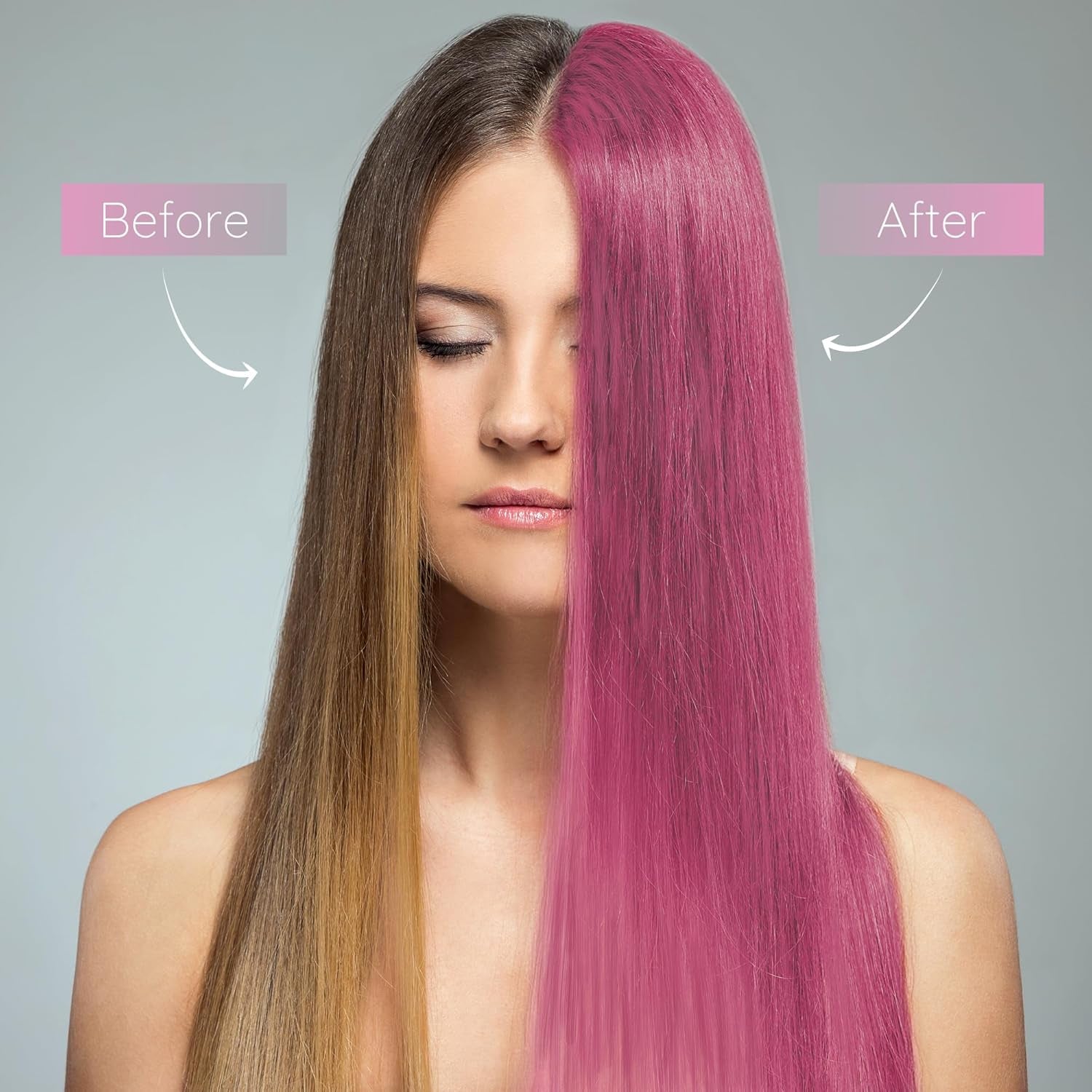Temporary Hair Color Wax 150G (Pink)