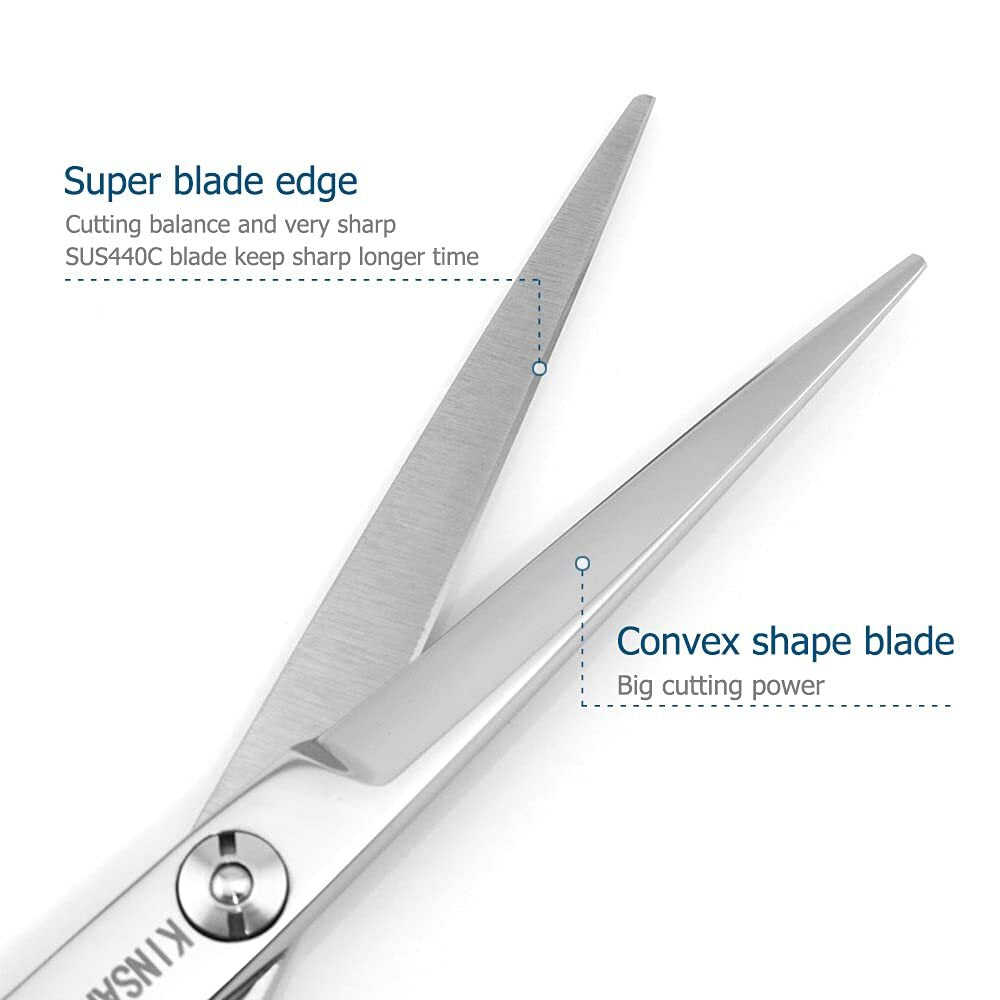 Hair Shears Left Hand Hair Cutting 6 Inch Scissors 
