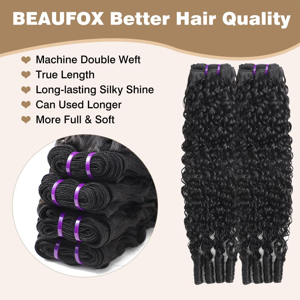 3C4A Burmese Curly Bundles Human Hair 16 18 20 22 Inch 12A Unprocessed Virgin Human Hair Water Wave 